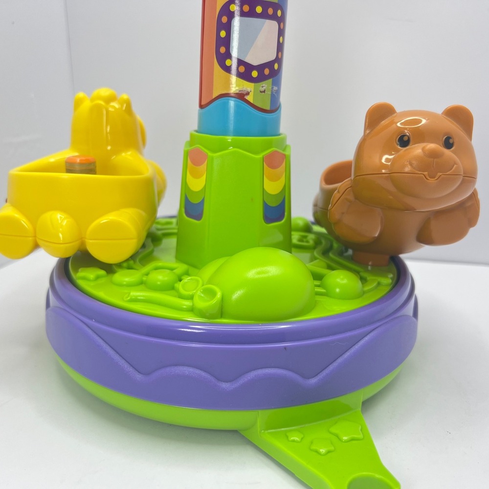 VTech Go Go Smart Friends Carousel Toy Spin Lights MagicPoint Learning Fun - Picture 9 of 13